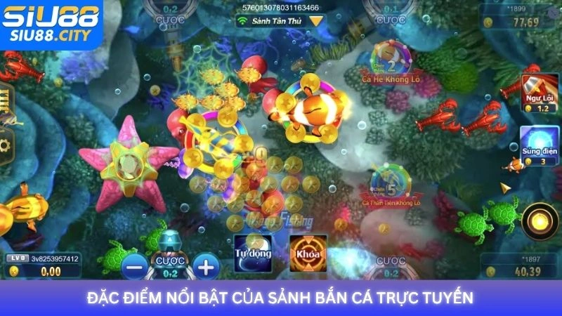 Đặc điểm nổi bật của sảnh bắn cá trực tuyến