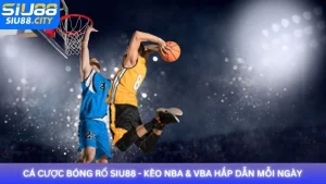 Cá cược bóng rổ Siu88 - Kèo NBA & VBA hấp dẫn mỗi ngày