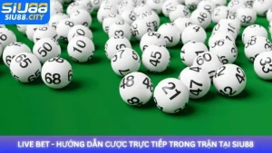 Live Bet - Hướng dẫn cược trực tiếp trong trận tại Siu88