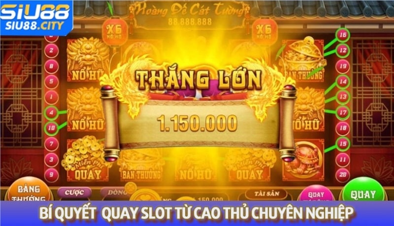 Bí quyết quay slot đỉnh cao từ cao thủ chuyên nghiệp