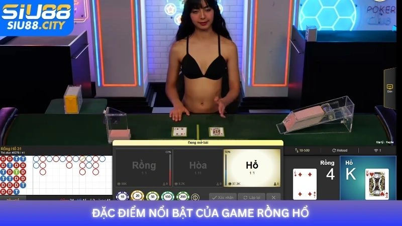 Đặc điểm nổi bật của game Rồng Hổ
