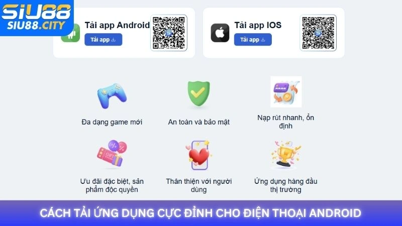 Cách tải ứng dụng cực đỉnh cho điện thoại Android