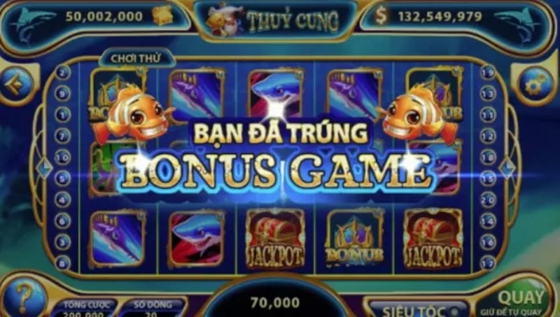 Trải nghiệm phiêu lưu dưới đại dương với nổ hũ thủy cung