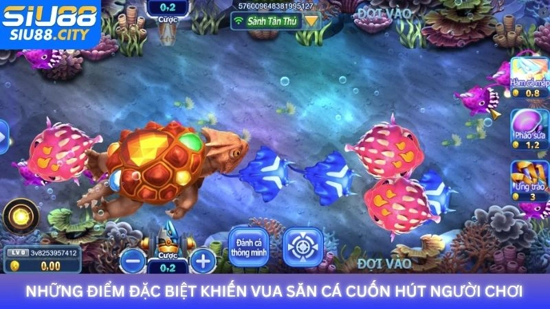 Những điểm đặc biệt khiến Vua Săn Cá tại Siu88 cuốn hút người chơi