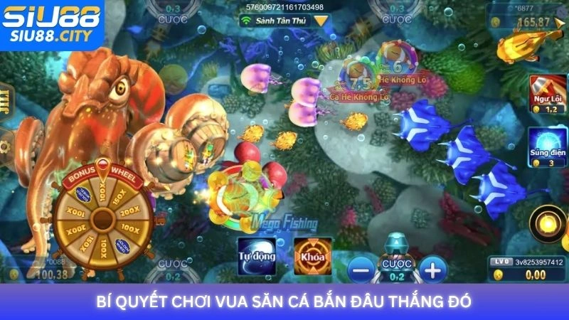 Bí quyết chơi Vua Săn Cá bắn đâu thắng đó