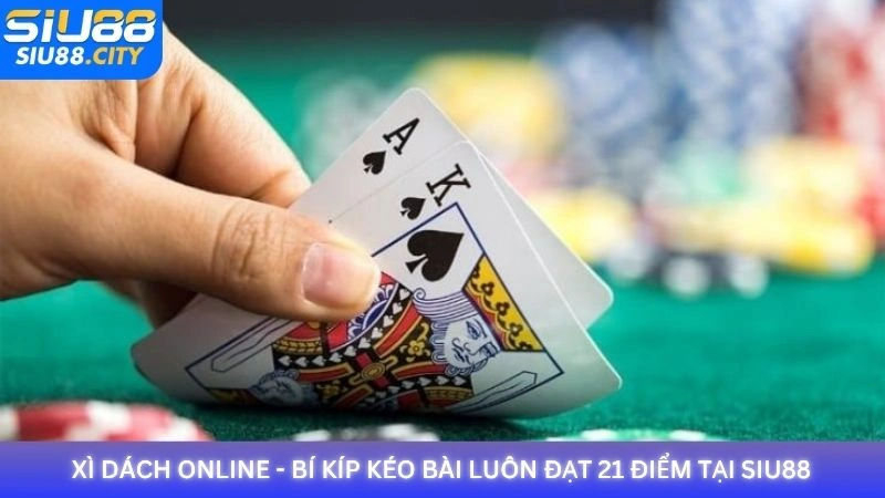 Xì Dách Online - Bí kíp kéo bài luôn đạt 21 điểm tại Siu88
