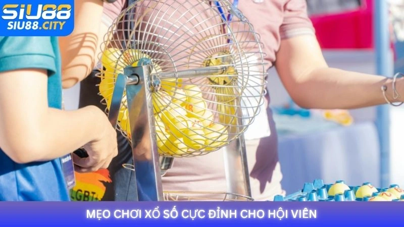 Mẹo chơi xổ số cực đỉnh cho hội viên