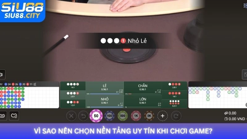 Vì sao nên chọn nền tảng uy tín khi chơi game xóc đĩa?